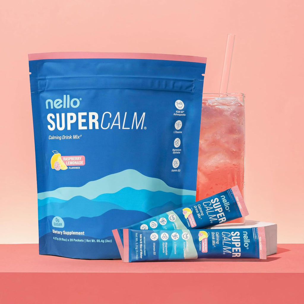 NELLO SUPERCALM         20 sachets – transmite equilibrio físico y mental