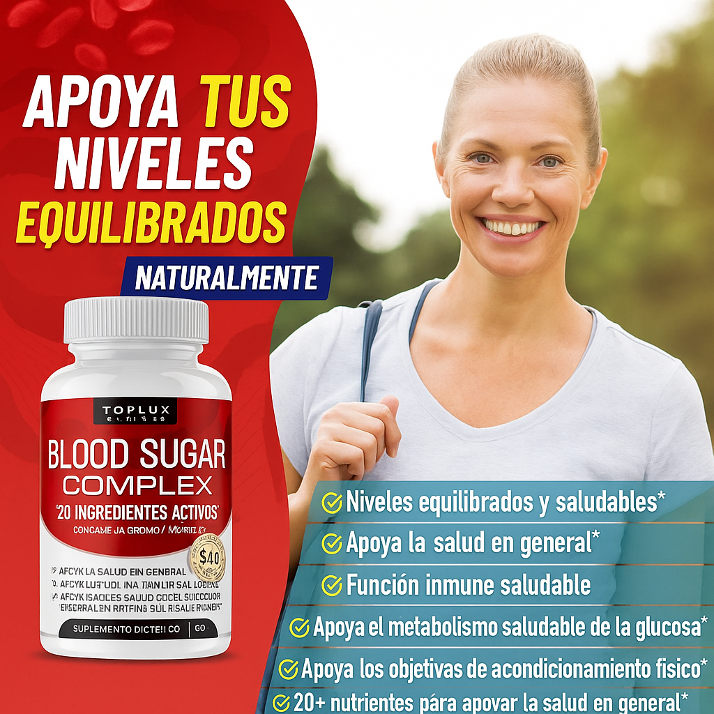 Blood Sugar Complex – Control y Bienestar