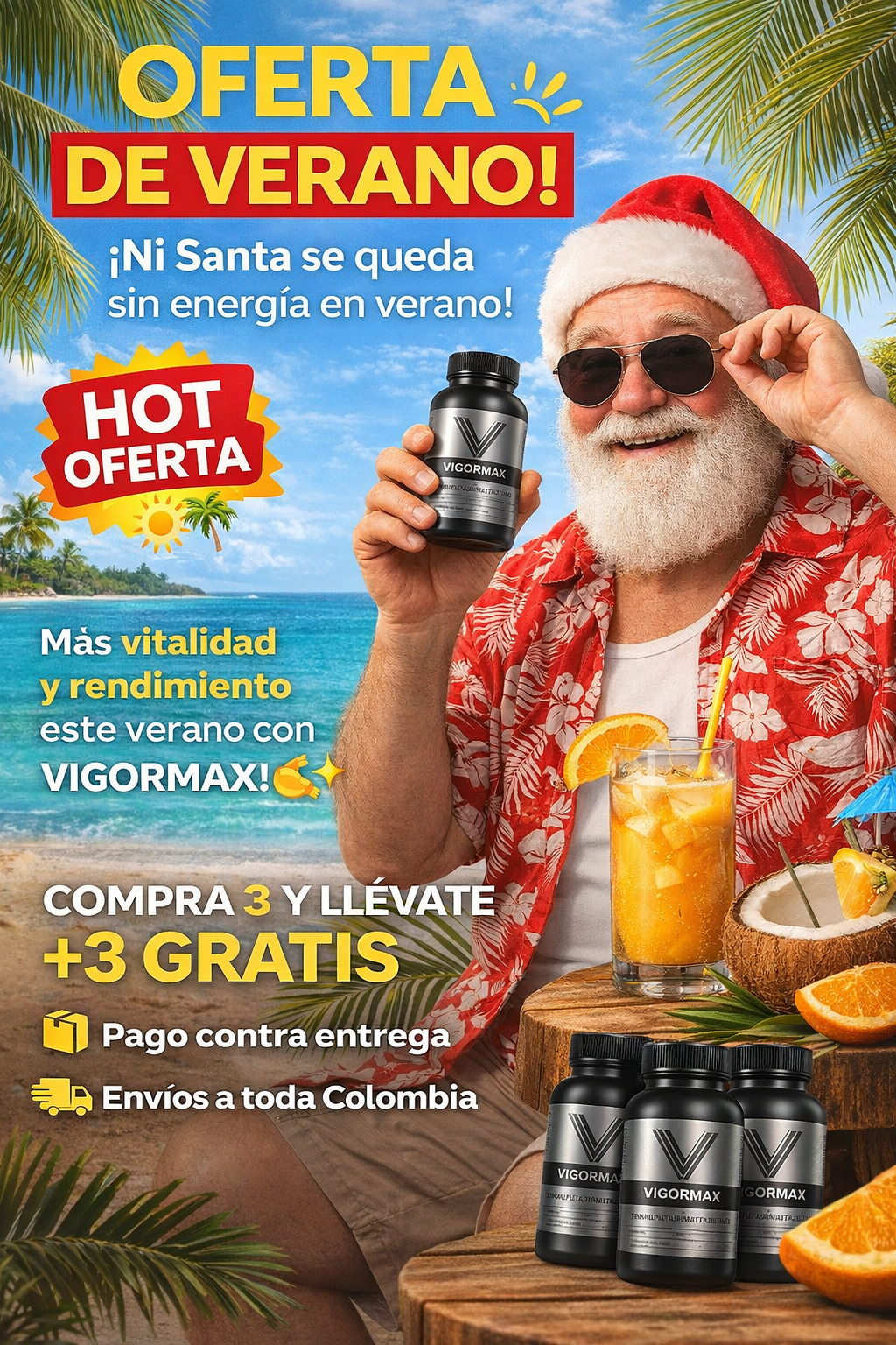 VIGORMAX – Energía Masculina | Oferta de Verano