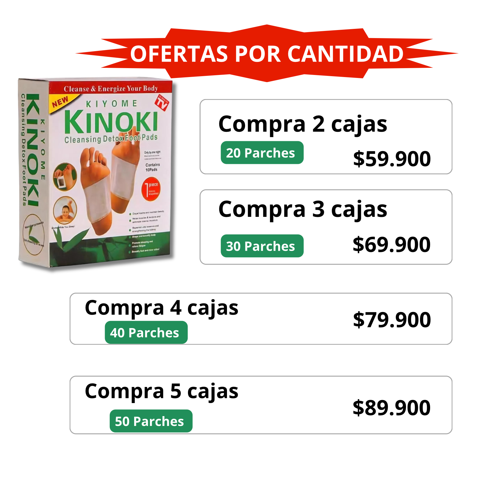 KINOKI NATURAL - EL PODER DE LA DESINTOXICACIÓN