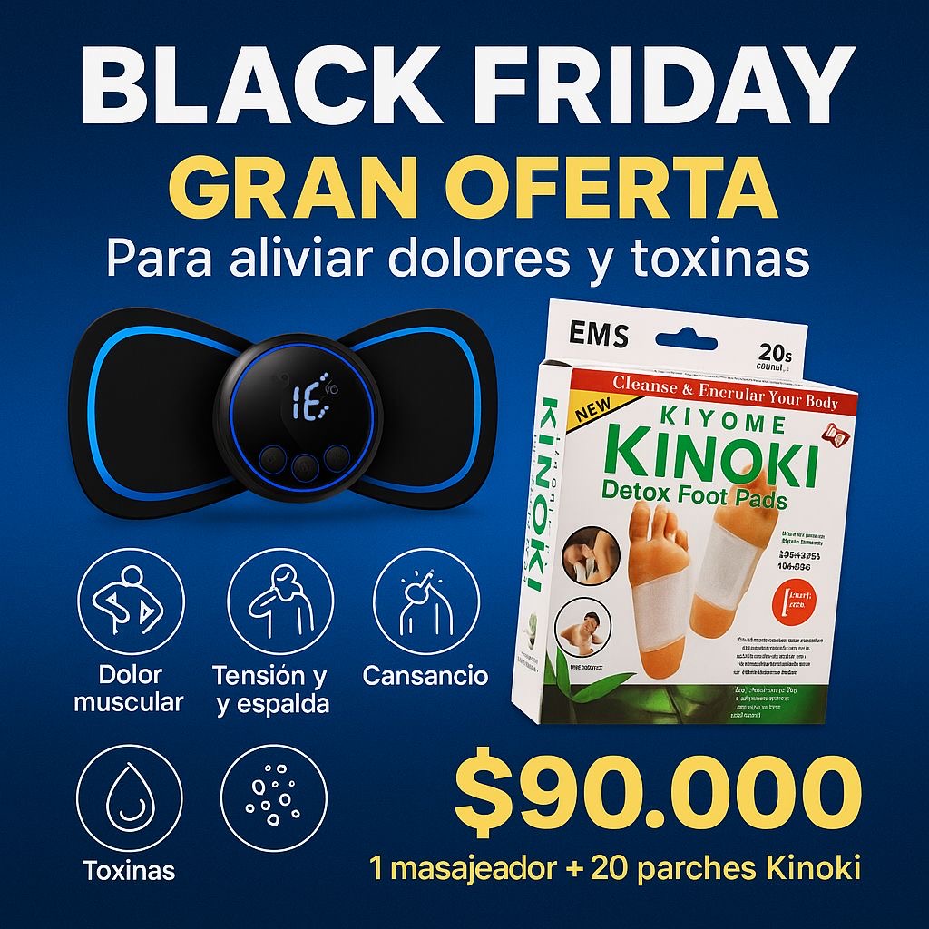 ⭐ Combo Detox & Relax – Basta de dolor, hinchazón y estrés físico.